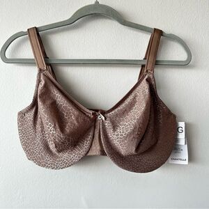Chantelle Women's Elegant Brown Floral Bra